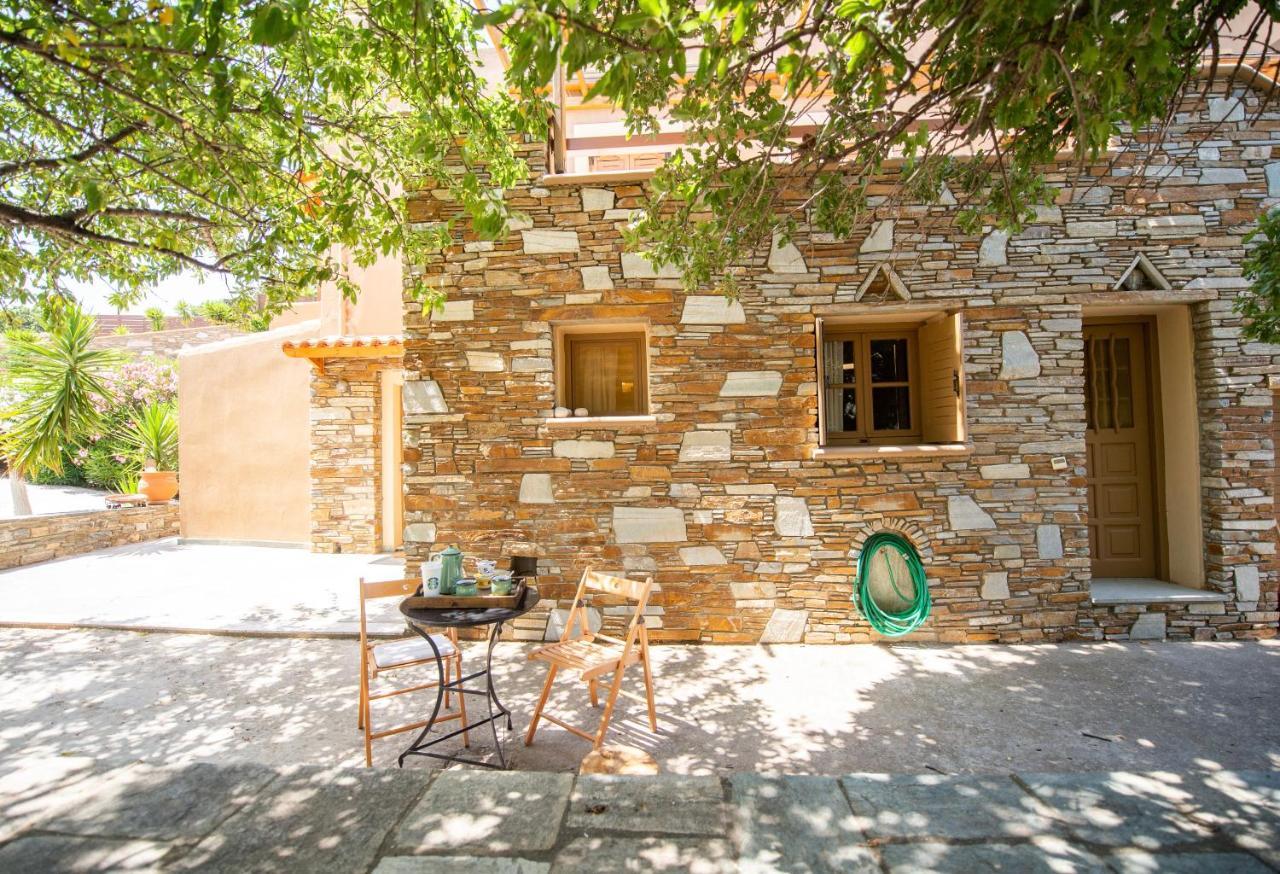 Getaway Andros Vila Kourelio Exterior foto